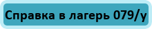 Справка в лагерь 079/у